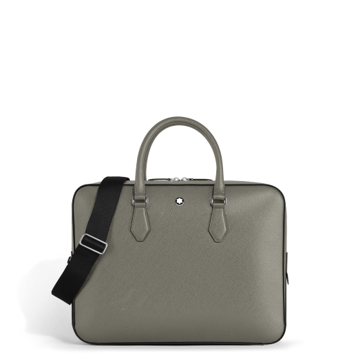 匠心系列中号公文包 典雅灰