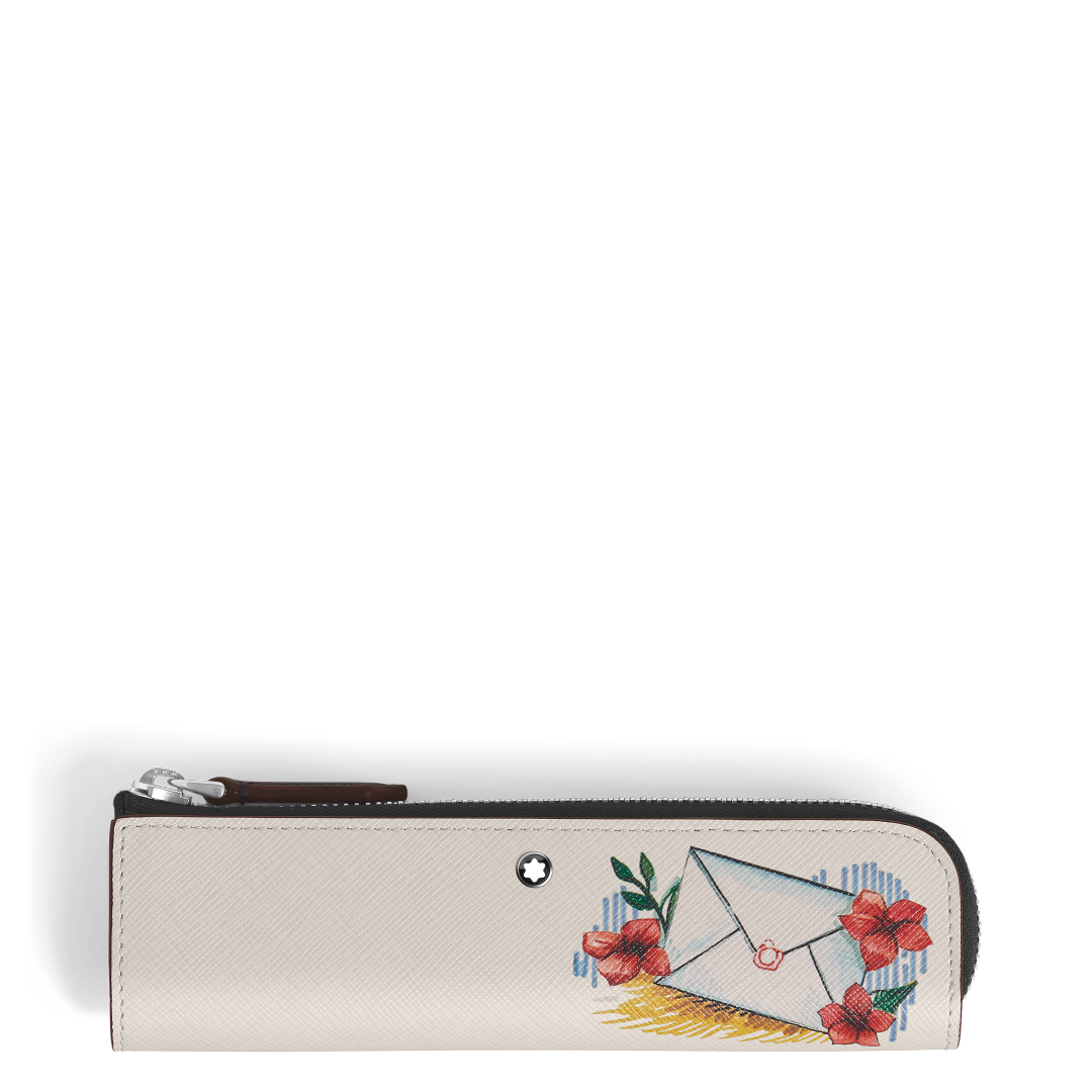 夏日胶囊系列1支装笔袋 象牙白
