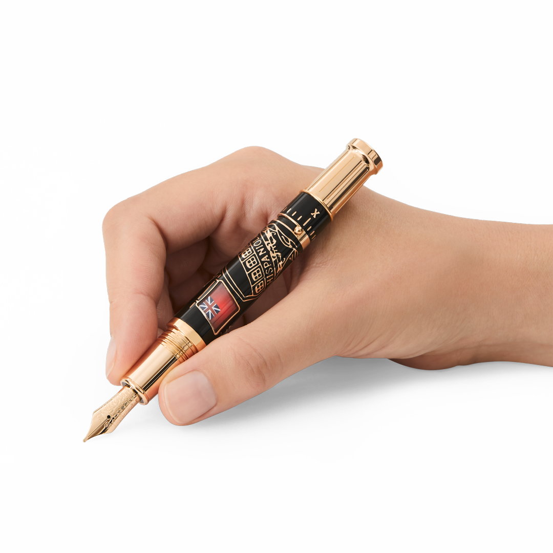 万宝龙大文豪系列致敬罗伯特·路易斯·史蒂文森限量款墨水笔（全球限量1883支）