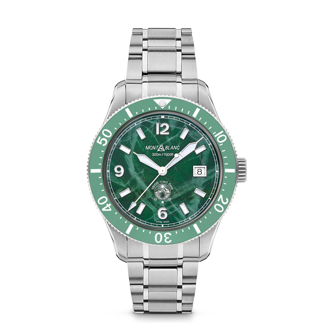 万宝龙冰川系列自动上链日期腕表