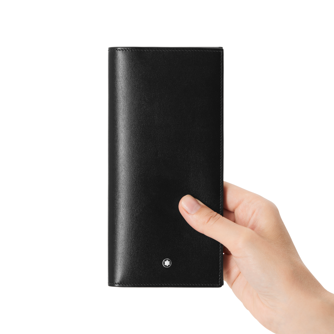 大班系列14卡位拉链钱夹 经典黑