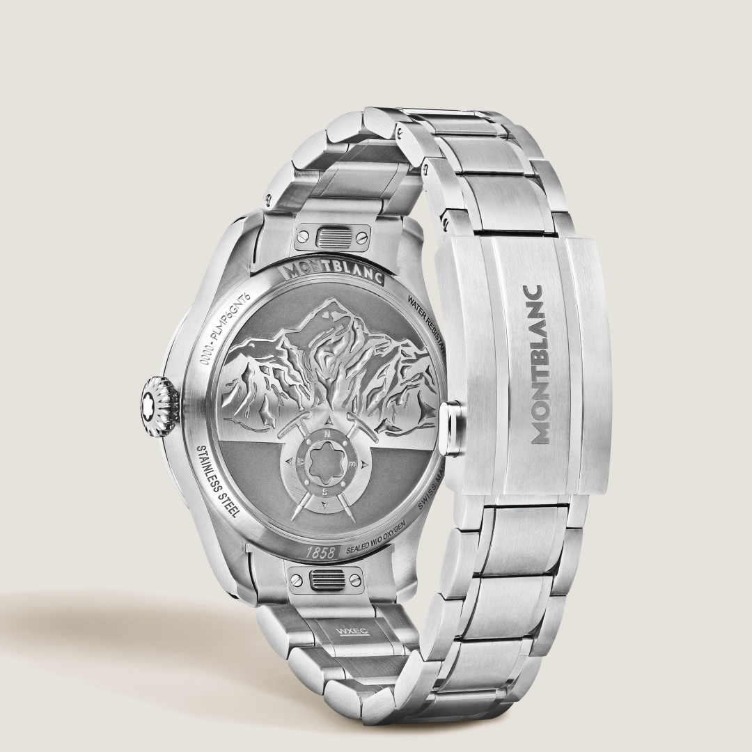 万宝龙1858系列小秒针无氧腕表