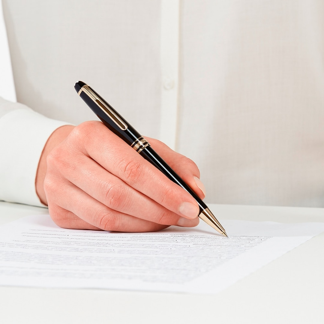 大班系列镀金自动铅笔经典款，0.7毫米