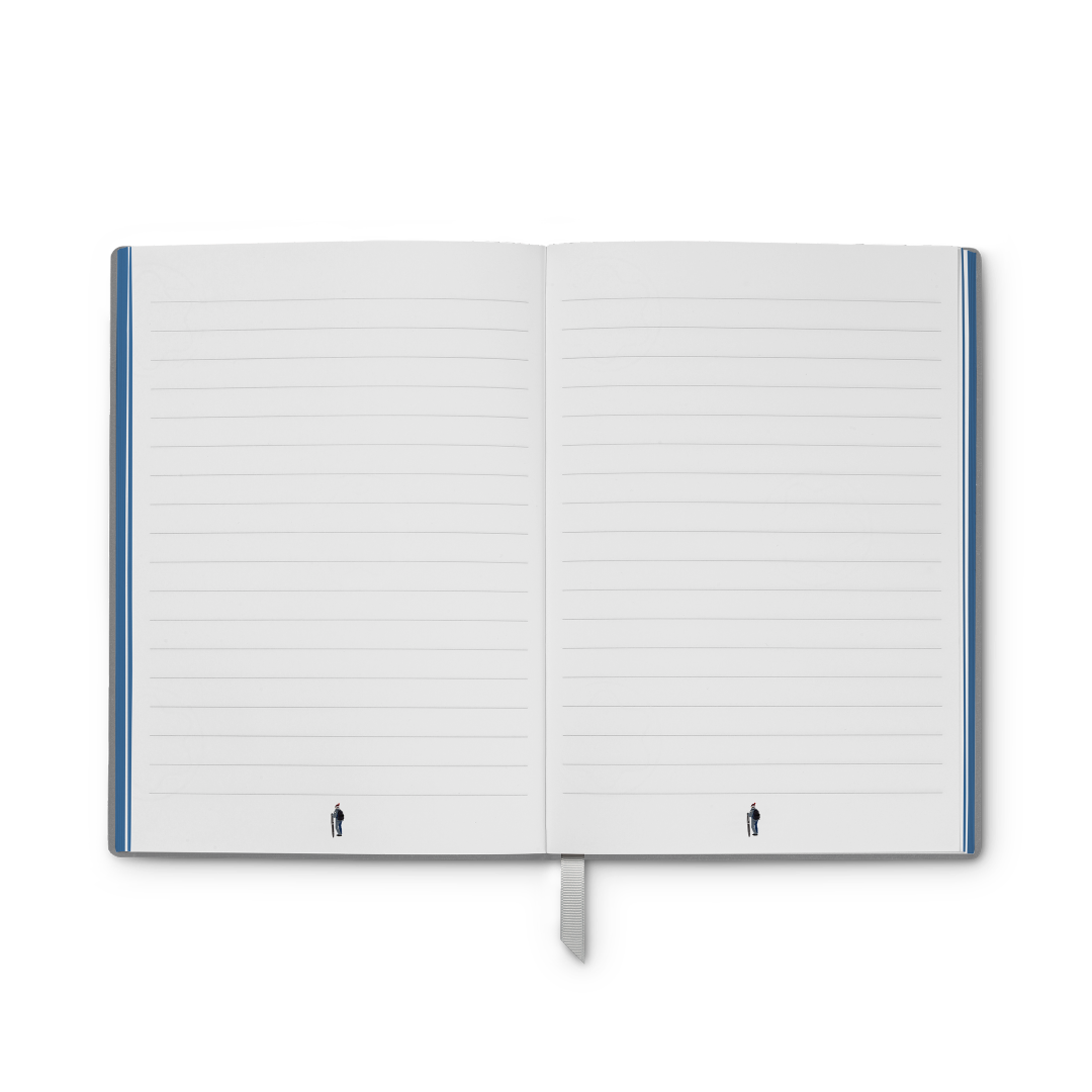 笔记本#146小号，欢度假日系列，蓝色 - 横格