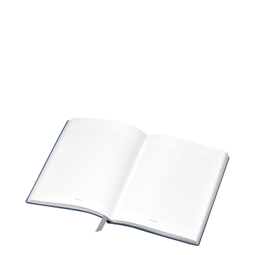 笔记本#146小号,靛蓝色 - 方格