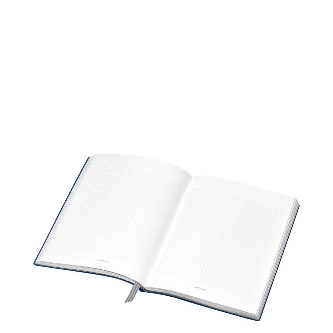 笔记本#146小号，靛蓝色 - 方格