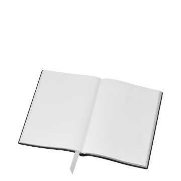 笔记本#146小号，黑色 - 空白