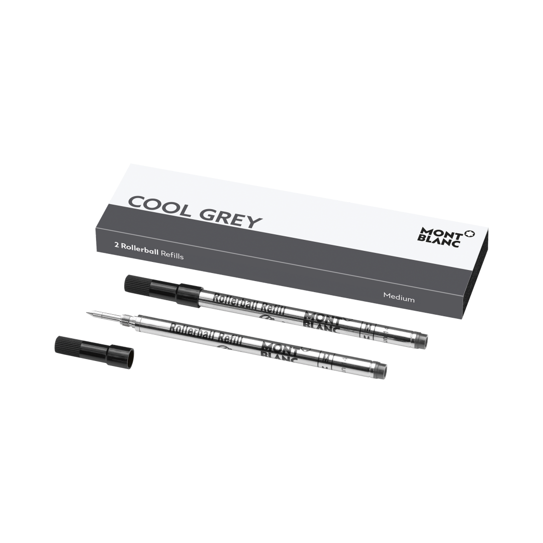 2支装签字笔笔芯（M型），冷感灰