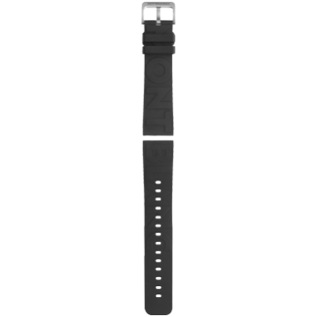 MB128695 - 饰以品牌标识的橡胶表带