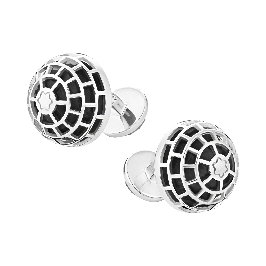 万宝龙大班系列缟玛瑙袖扣