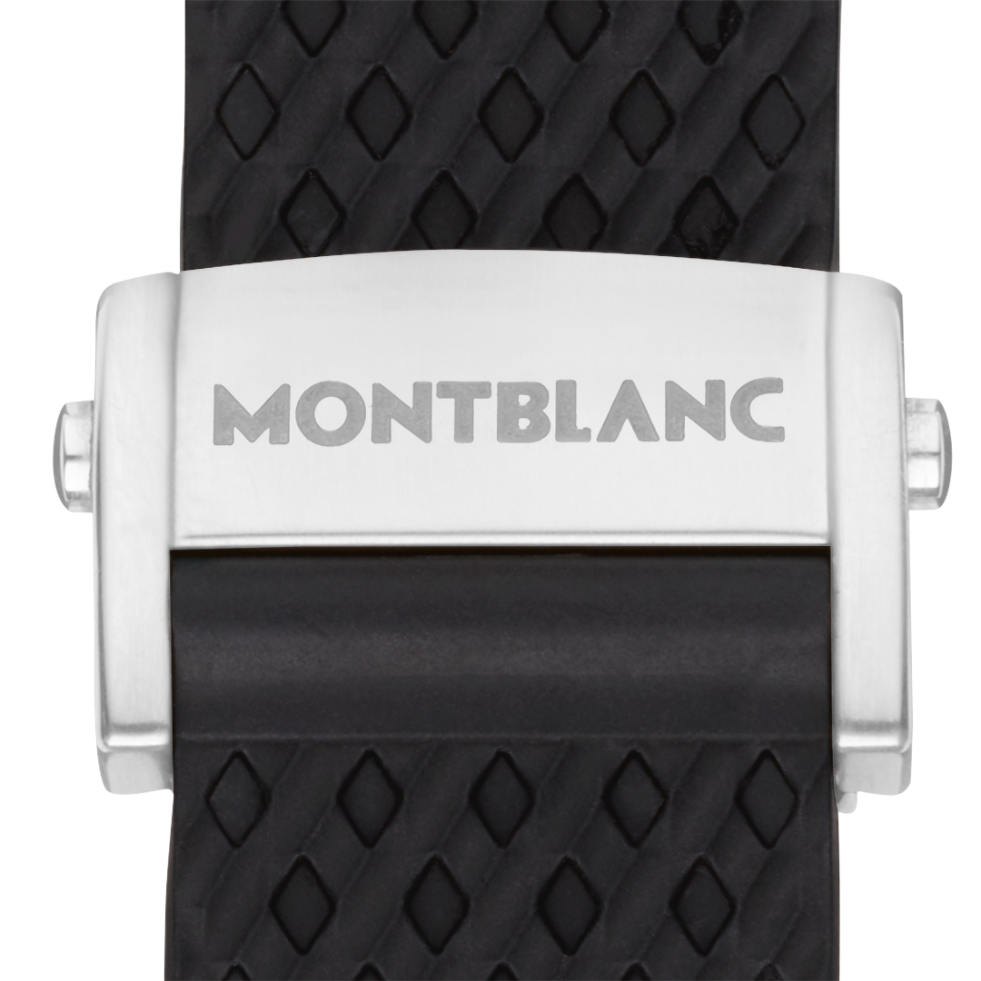 智能腕表SUMMIT 2系列黑色橡胶运动表带