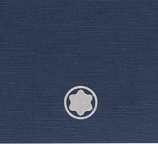 2本装万宝龙精品文具系列纤薄款笔记本#146，蓝色，空白，适用于Augmented Paper智能增强型笔记本