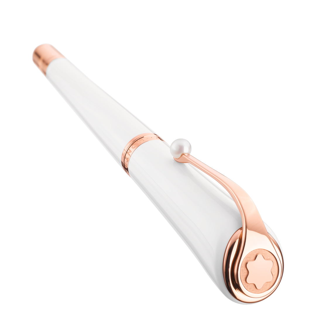 万宝龙缪斯系列玛丽莲·梦露特别版珍珠白签字笔