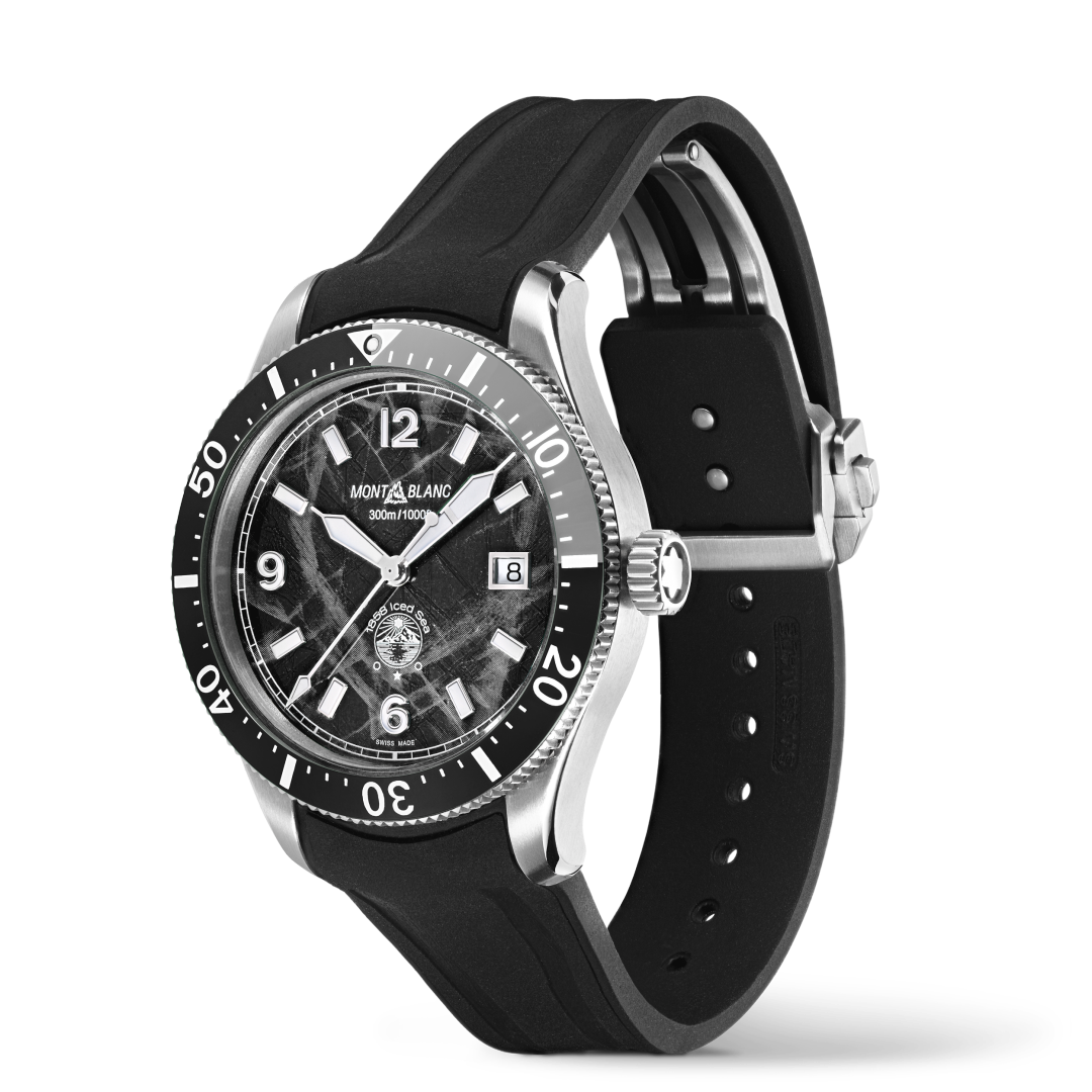 万宝龙冰川系列自动上链日期腕表