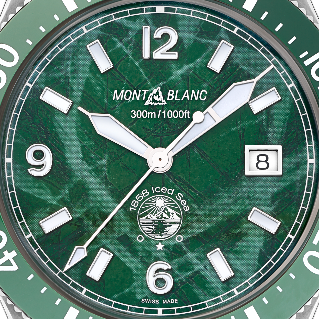 万宝龙冰川系列自动上链日期腕表