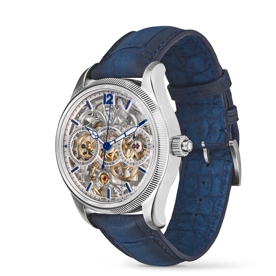 万宝龙1858系列反转机芯单按钮计时码表（全球58枚）