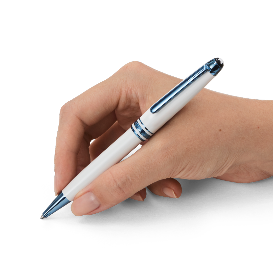 大班冰川系列经典款圆珠笔白色