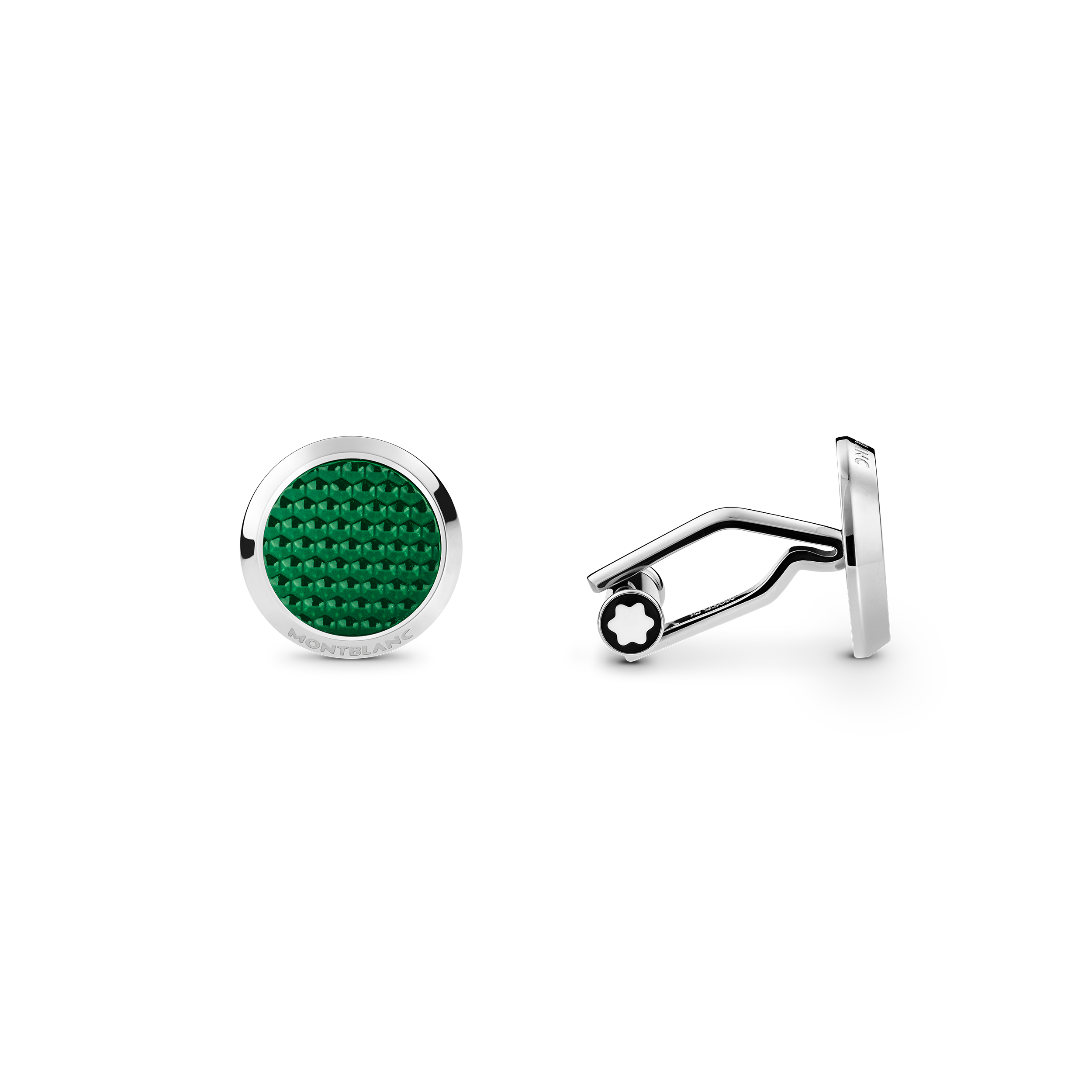 万宝龙大班系列绿色袖扣