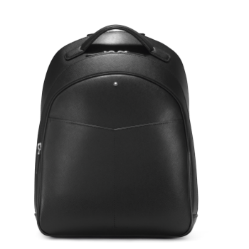 MB130098 - 全新万宝龙匠心系列中号双肩包（3隔层） 黑色