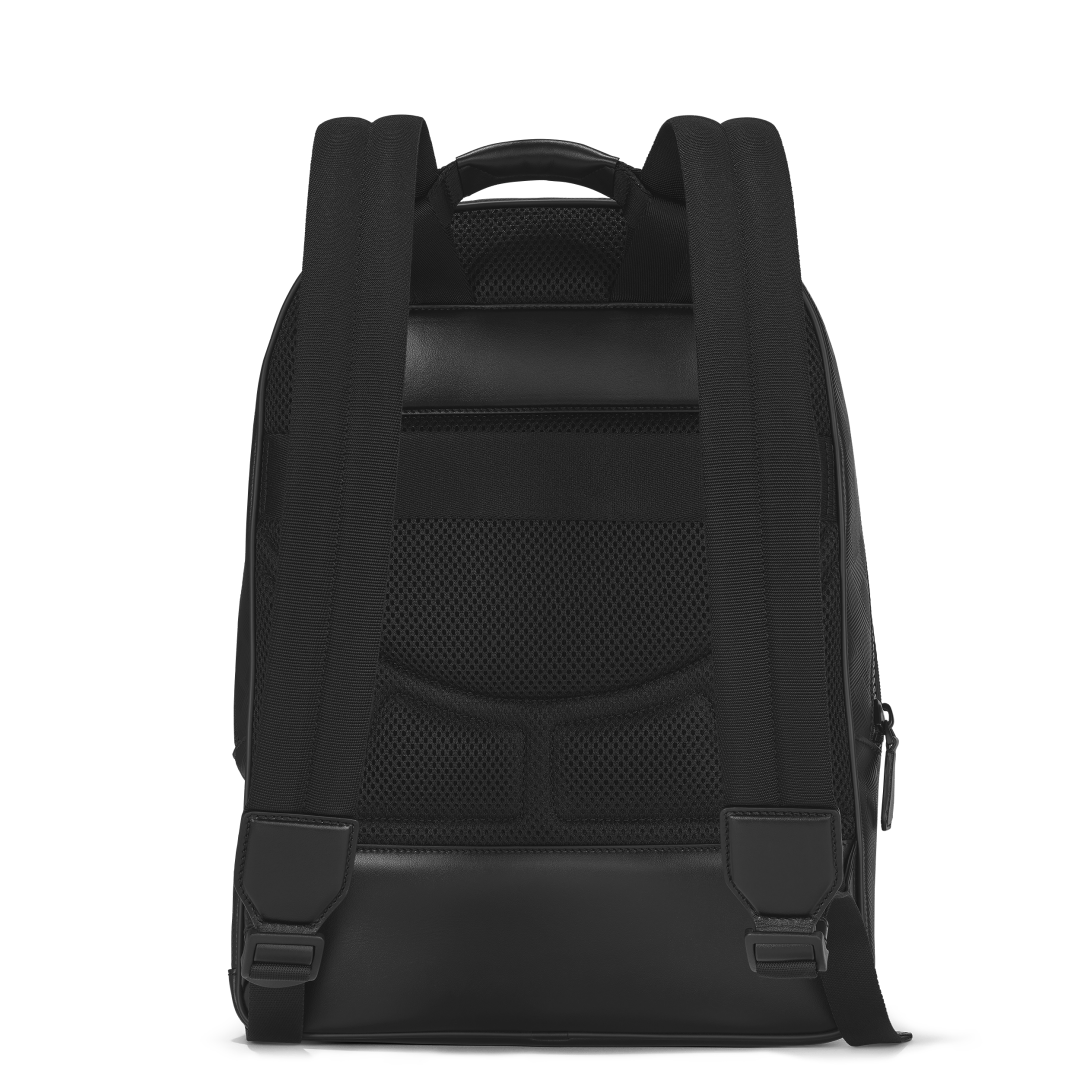  风尚3.0系列M扣双肩包 经典黑
