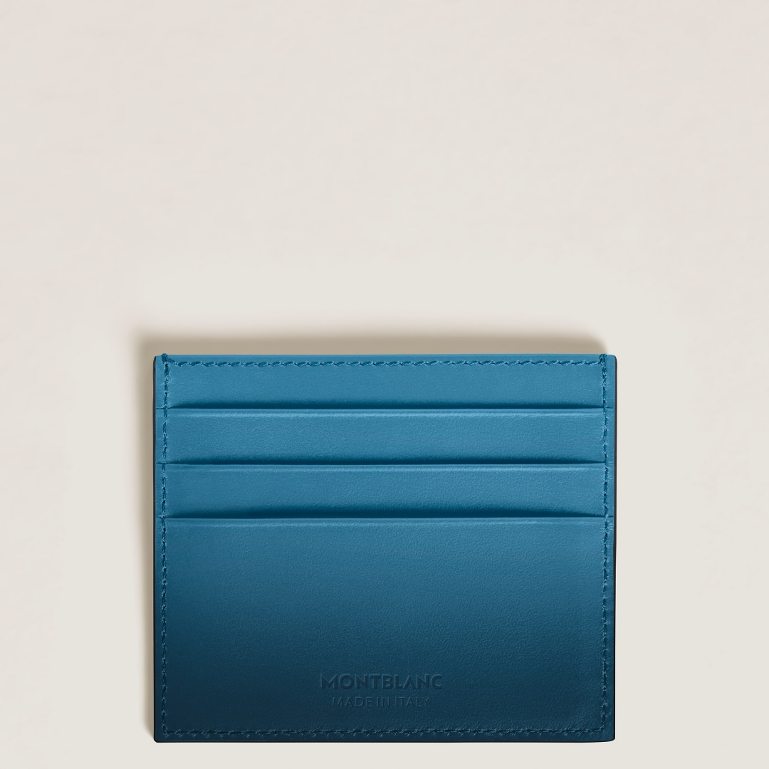 大班系列墨韵6卡位卡片夹 雾霾蓝