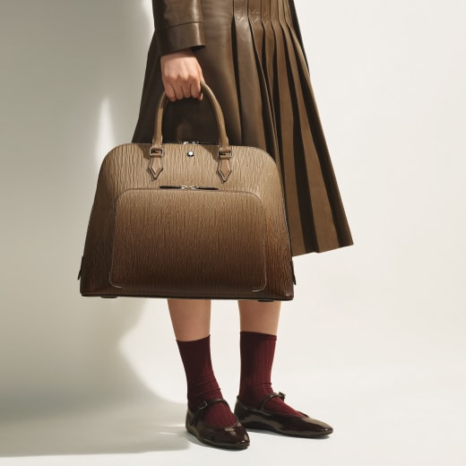 书写旅行家手提包 沙色