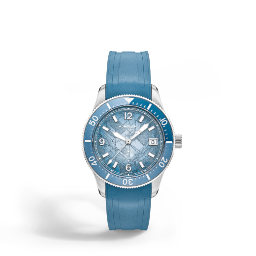 冰川系列潜水无氧腕表 冰晶蓝特别款