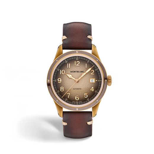 1858系列自动上链无氧腕表 沙砾棕特别款