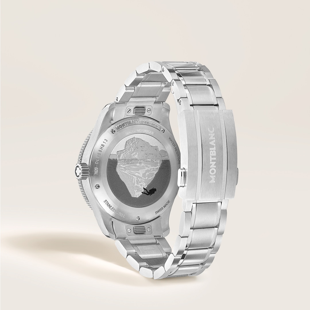 冰川系列潜水无氧腕表 冰川白特别款