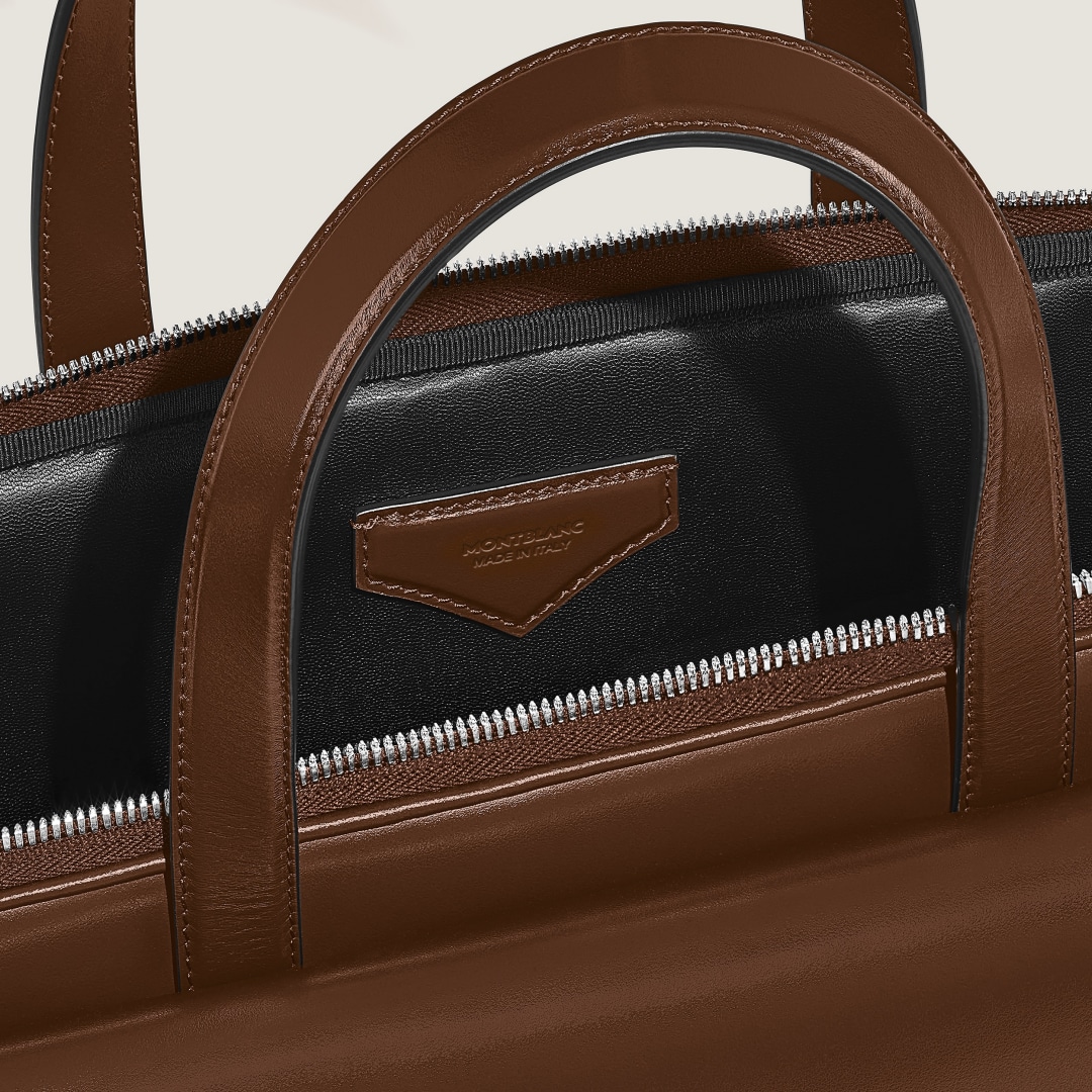 Thin Briefcase in Meisterstück Leather