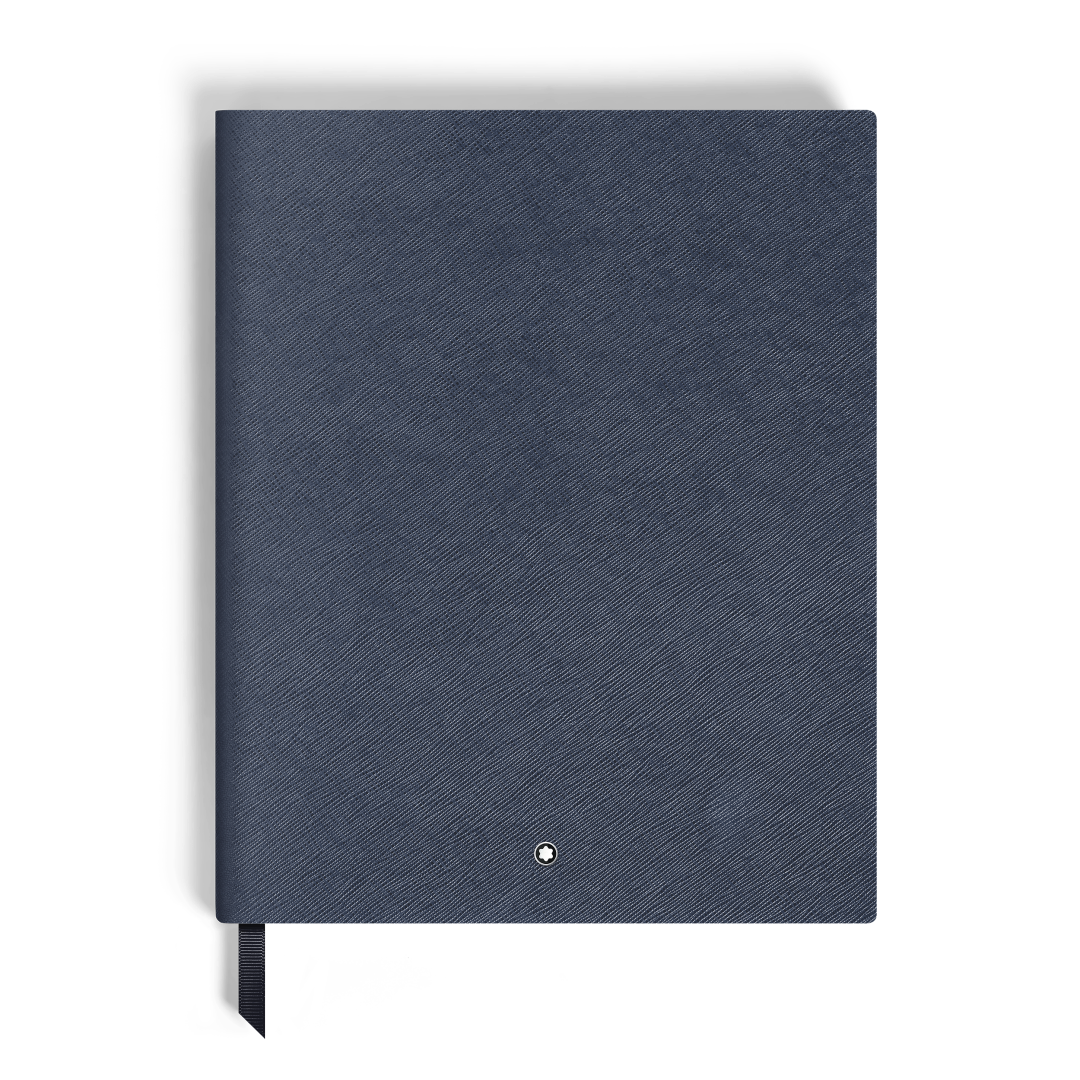 高级文具系列大号横线笔记本 蓝色