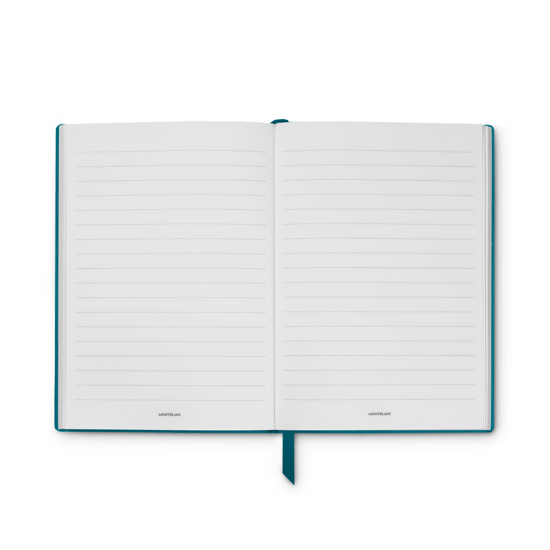 笔记本#146小号，万宝龙风尚3.0系列，松石蓝色 - 横格