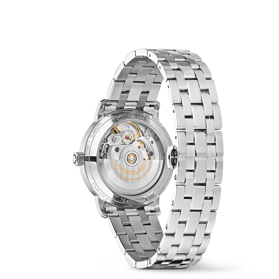 万宝龙传统系列日期自动上链腕表 星河蓝