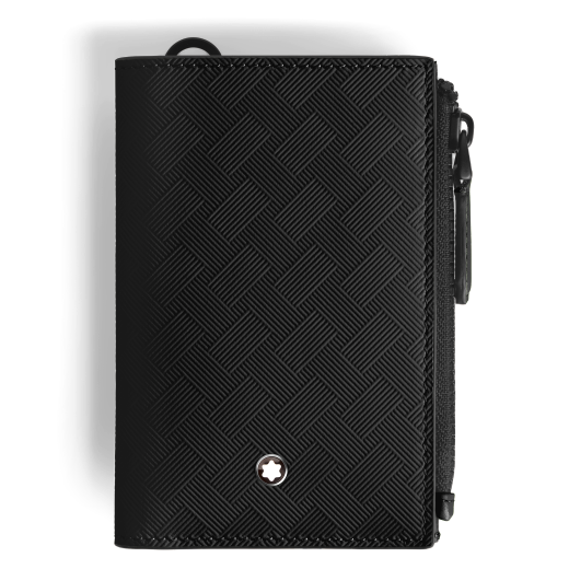 风尚3.0系列6卡位迷你竖款钱夹 经典黑