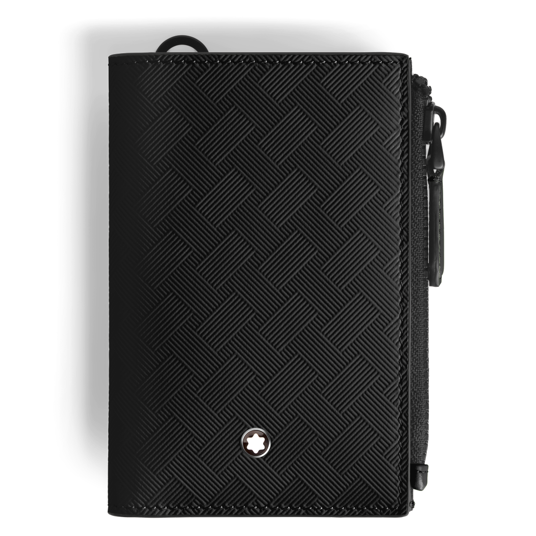 风尚3.0系列6卡位迷你竖款钱夹 经典黑