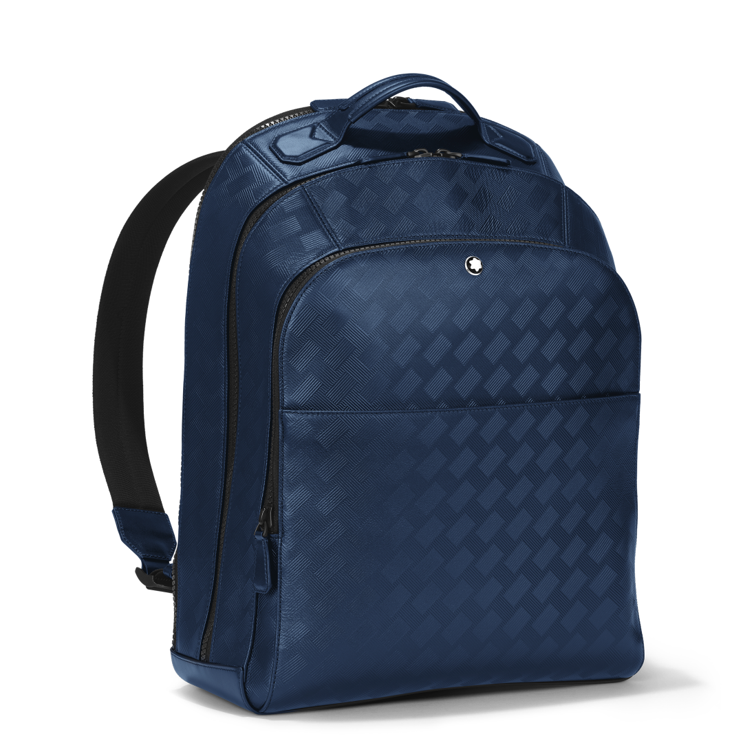 风尚3.0系列多功能大号双肩包 墨水蓝