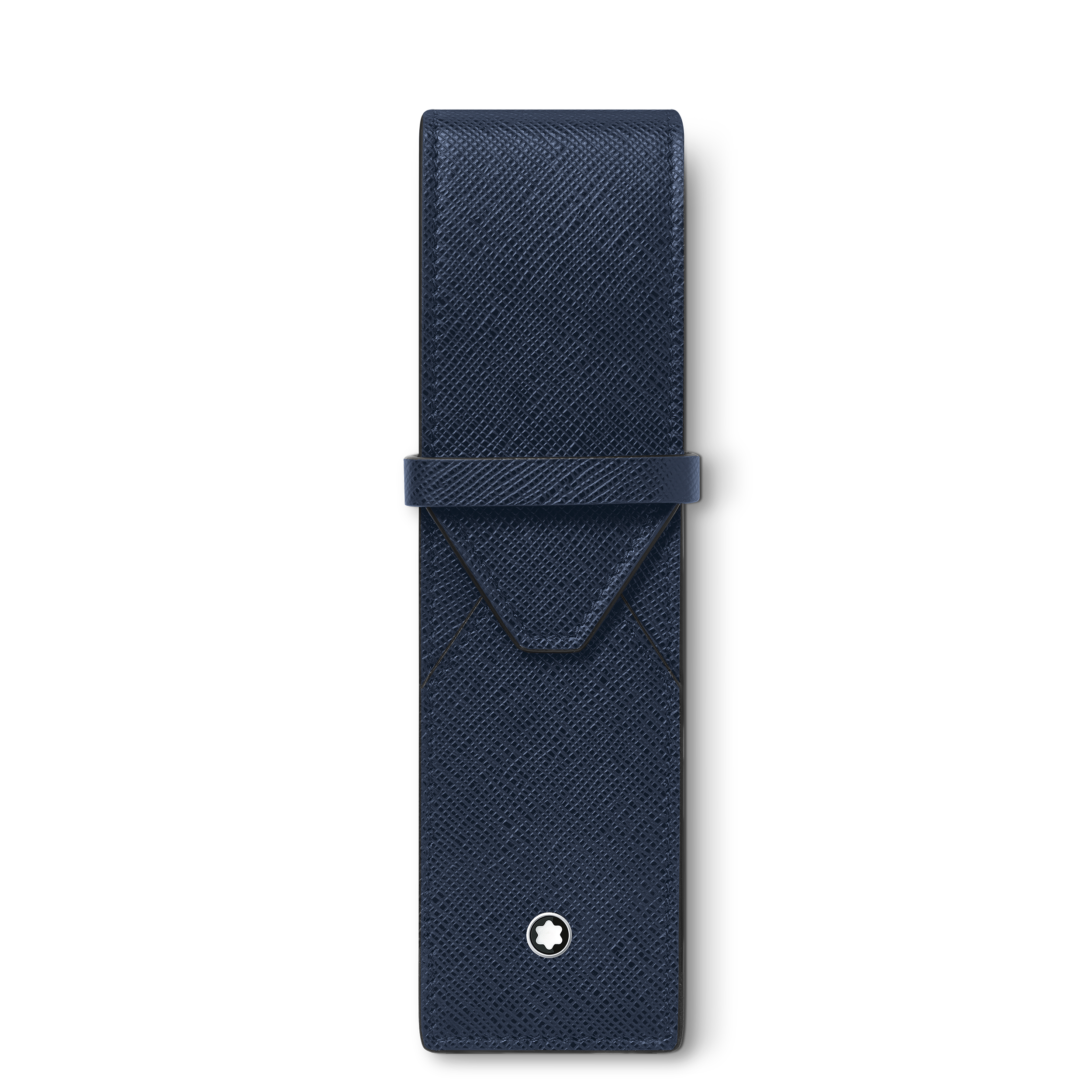  匠心系列2支装笔袋 墨水蓝