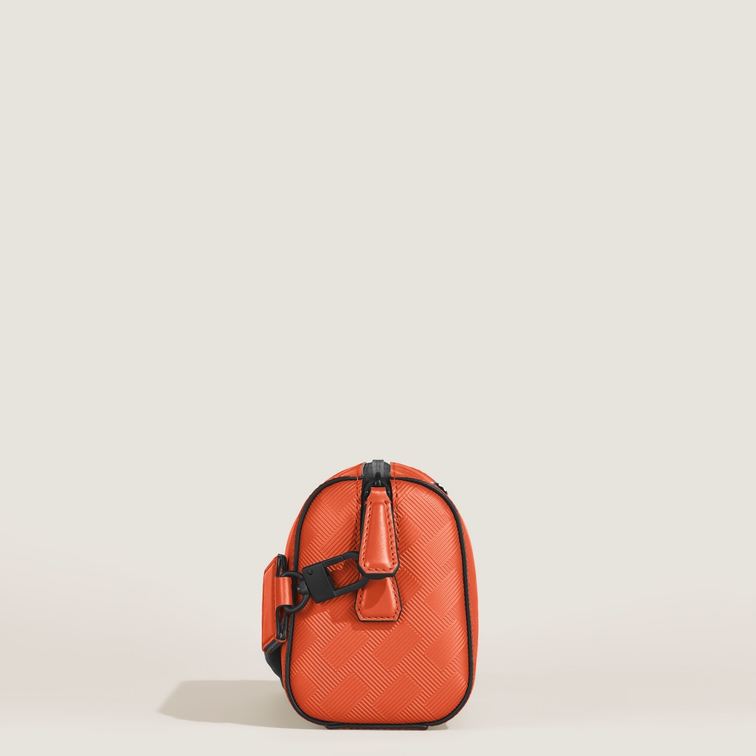 风尚3.0系列M扣142迷你邮筒包 金橘红