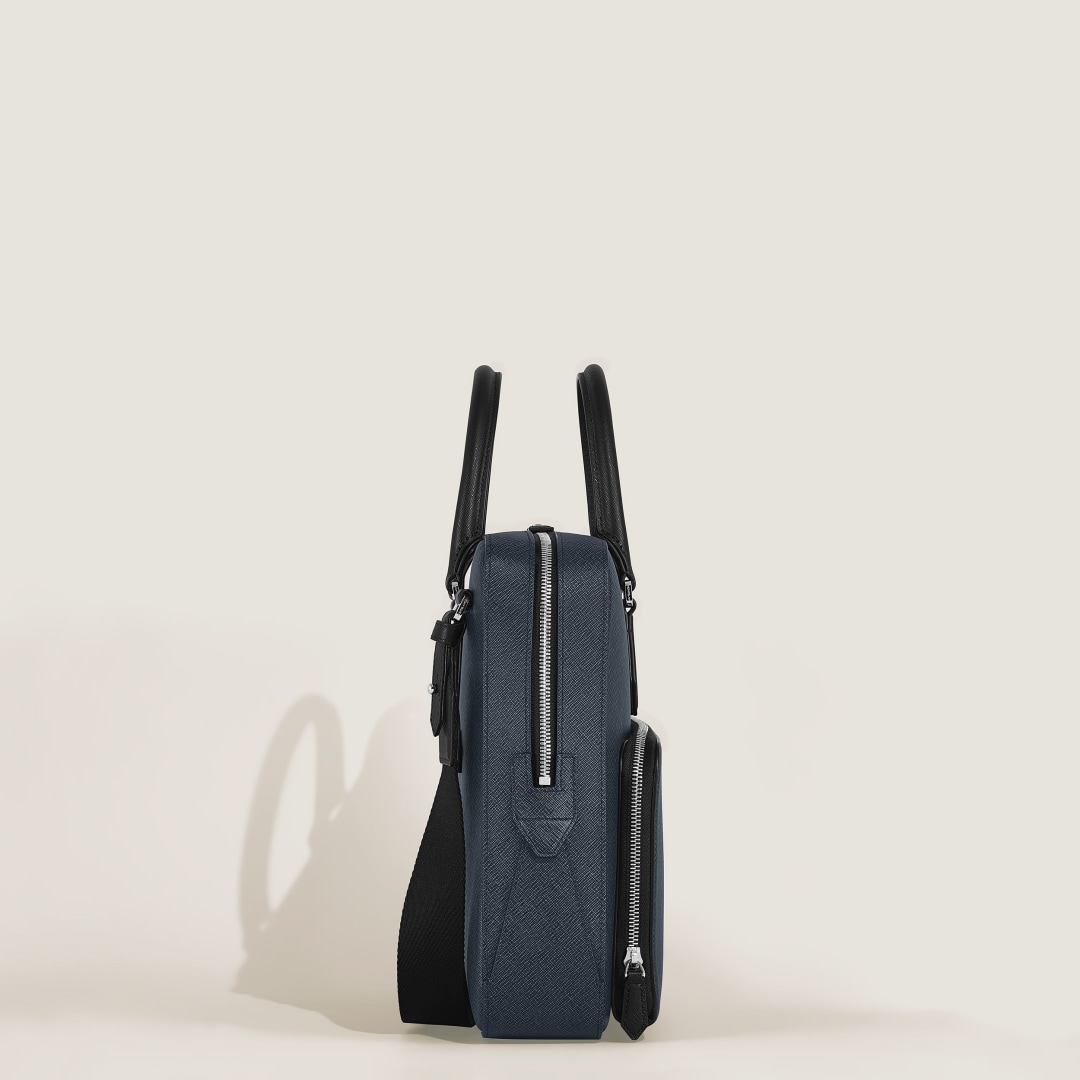 匠心中号公文包 墨蓝色