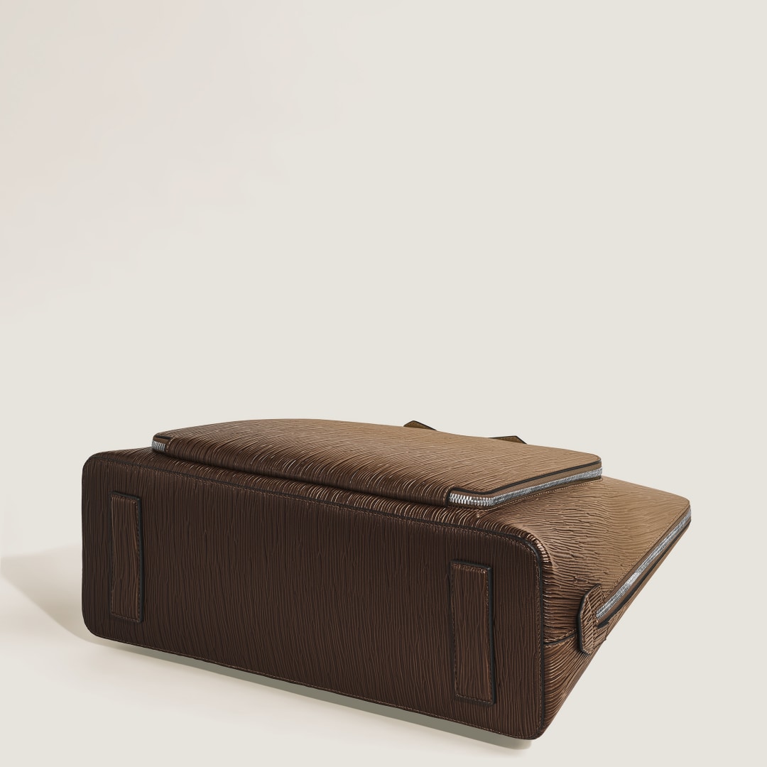 书写旅行家手提包 沙色