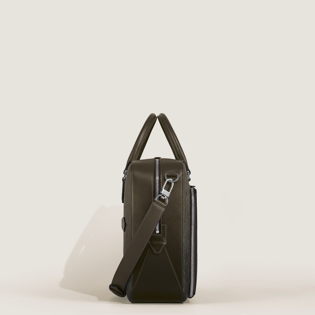 书写旅行家公文包 卡其绿