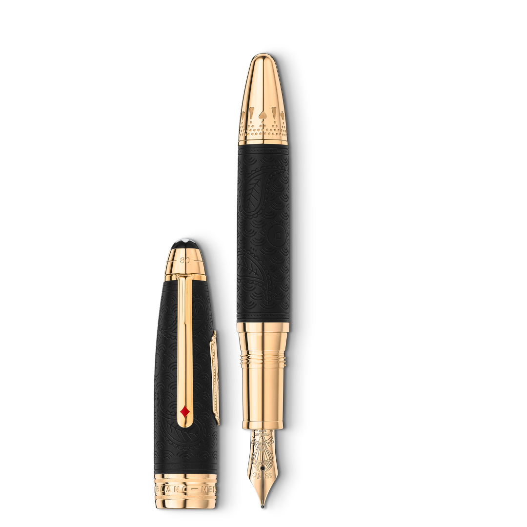 全新万宝龙大班贵金属系列《八十天环游地球》豪华款墨水笔