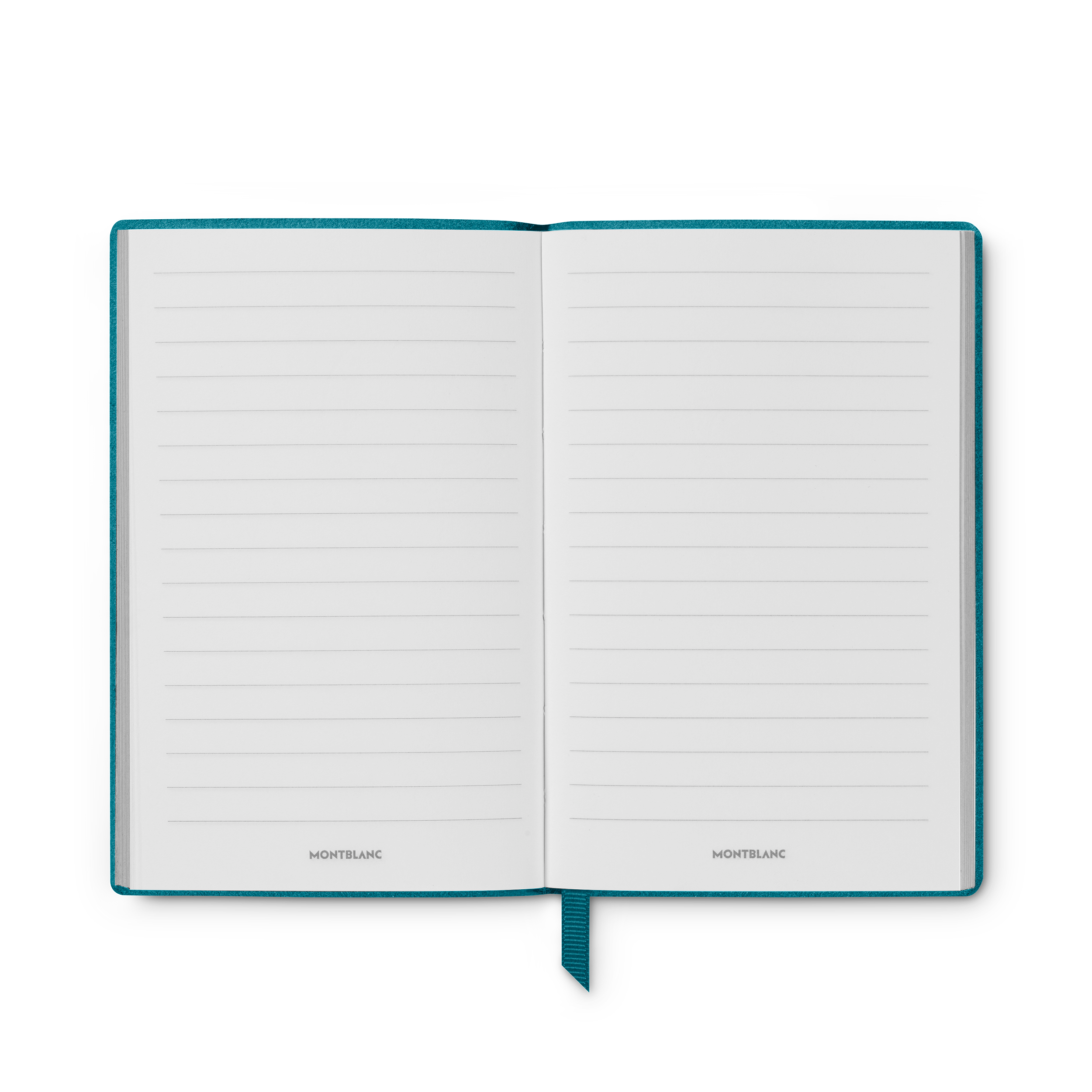 袖珍笔记本#148，万宝龙风尚3.0系列，松石蓝色 - 横格