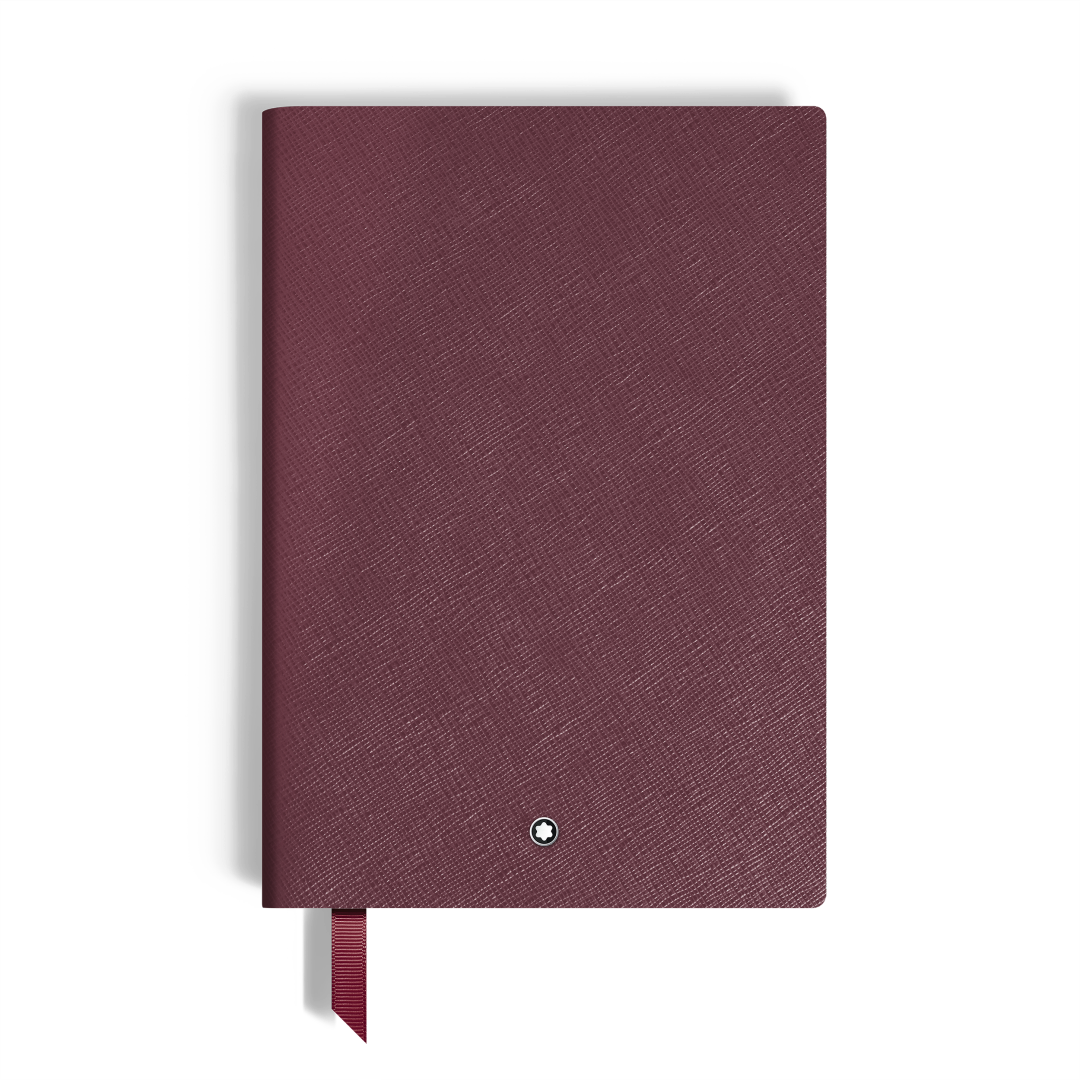 高级文具系列中号横线笔记本 波尔多红