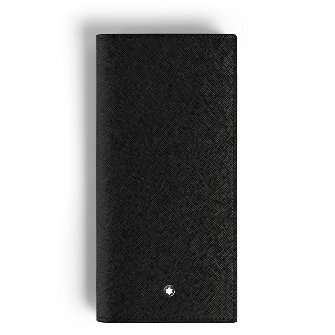 Sartorial wallet 14cc with zipped pocket 