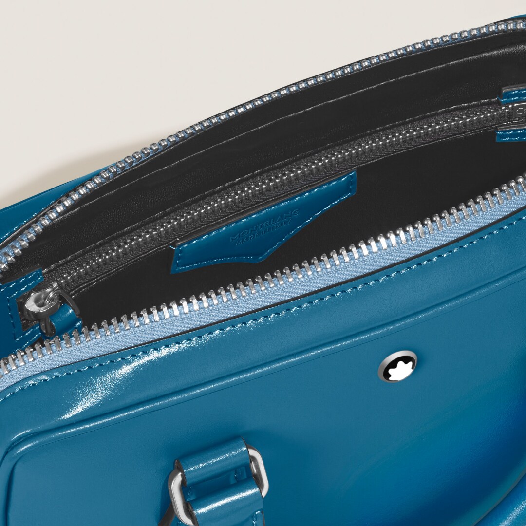 大班系列墨韵迷你公文包 雾霾蓝