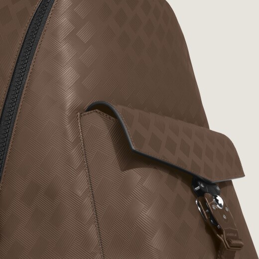 风尚3.0 M扣双肩包 榛果棕