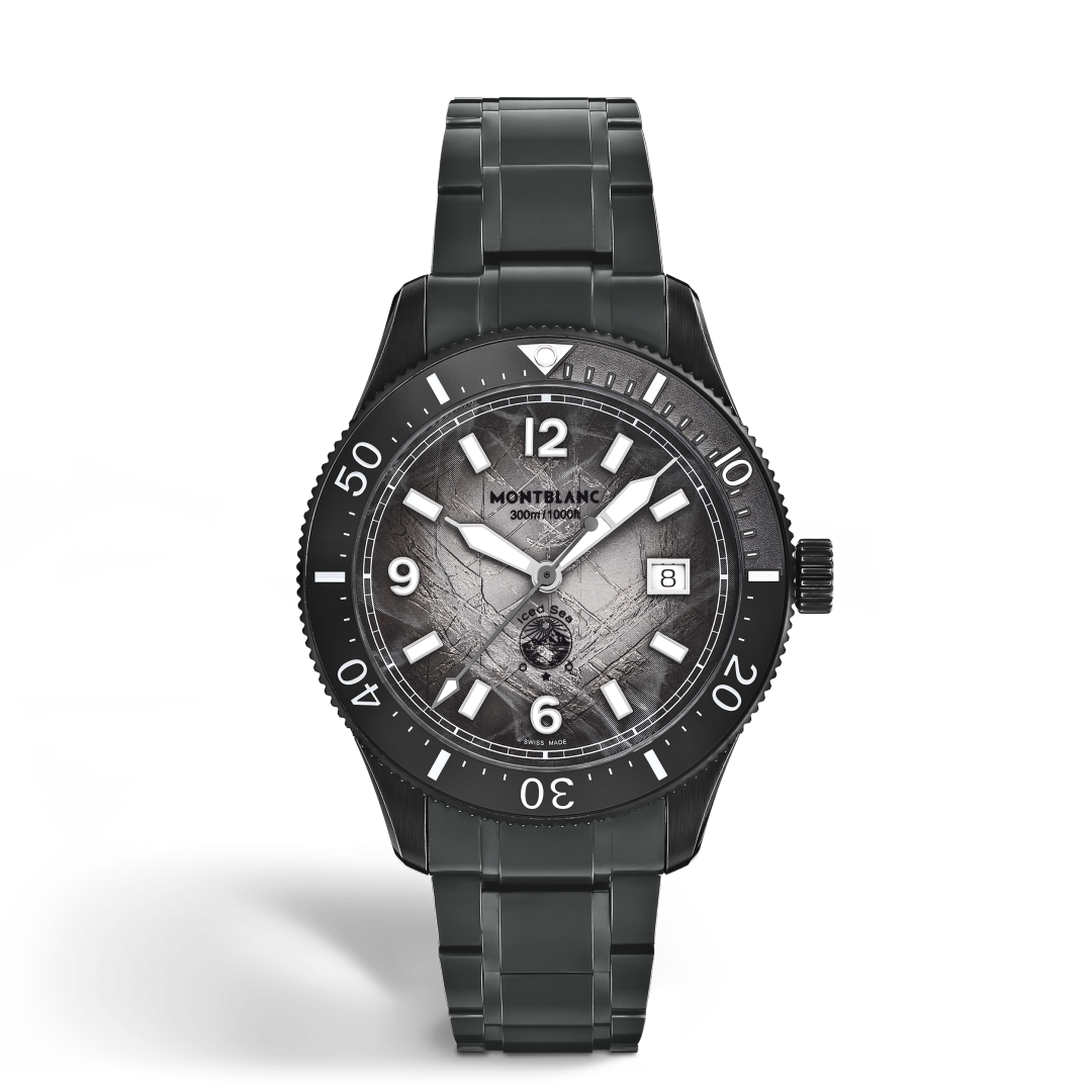 万宝龙冰川系列潜水无氧腕表