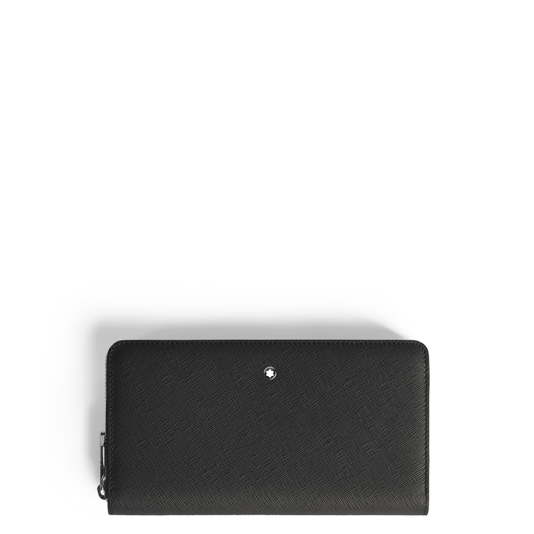 Sartorial wallet 12cc with zip