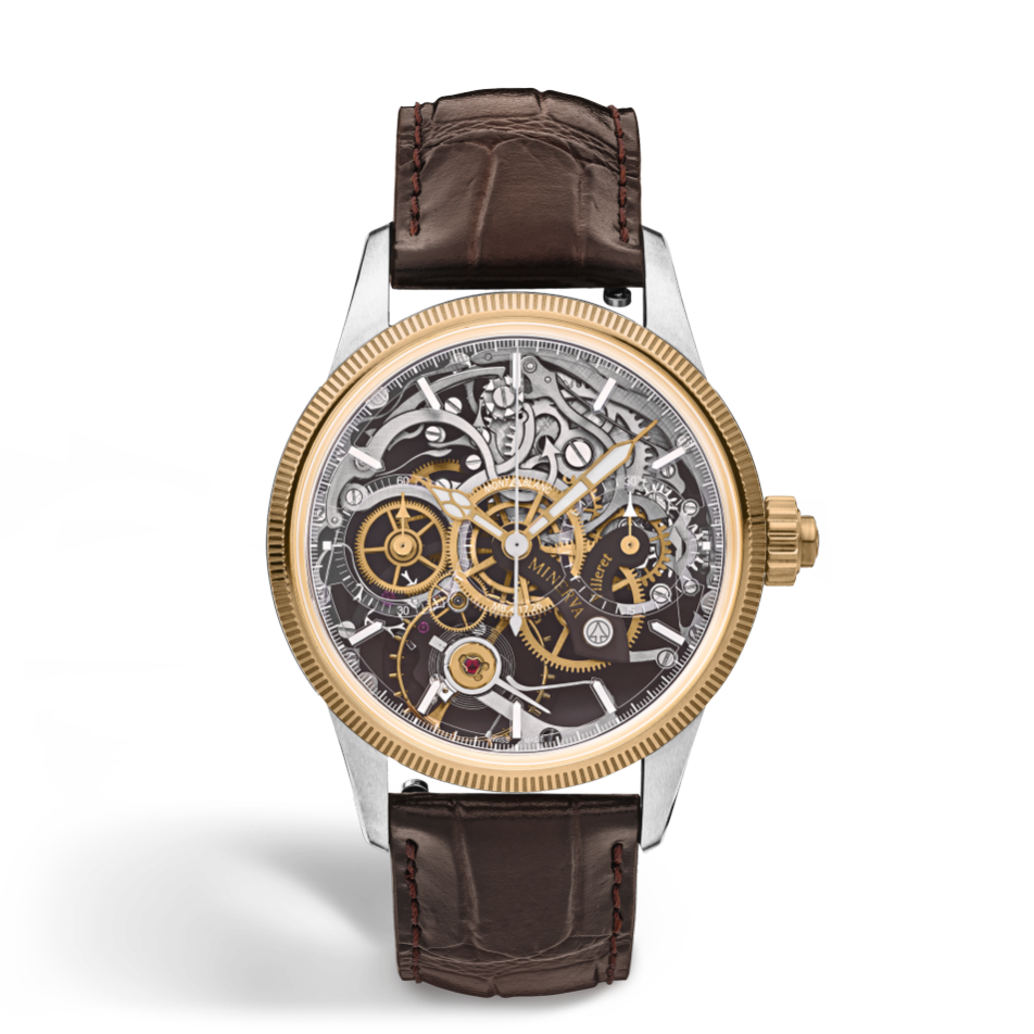 MB134281 - 美耐华反转机芯单按钮计时腕表 沙砾棕（全球100枚）